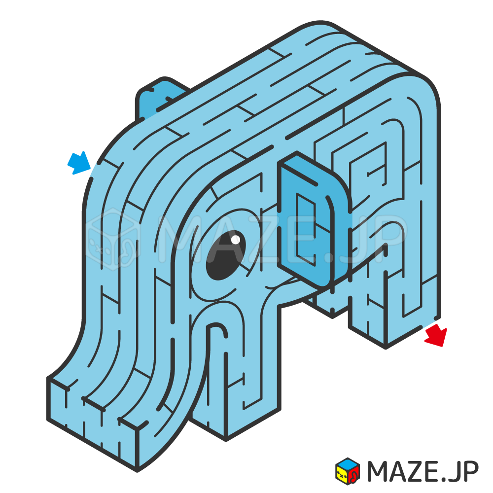 Elephant maze