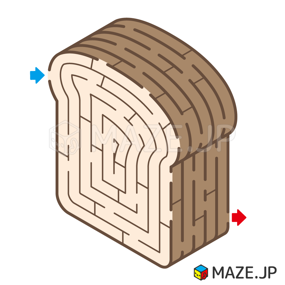 White bread maze