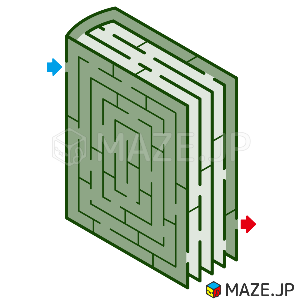 book maze