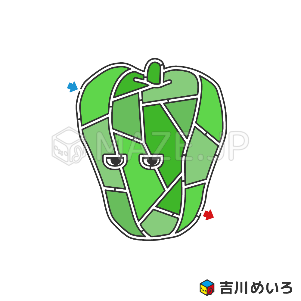 Green pepper maze